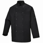 Bluza kucharska Portwest Suffolk czarna C833