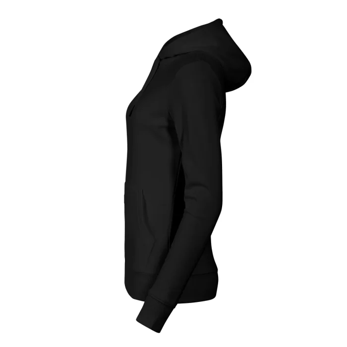 Bluza damska kangurka z kapturem Malfini Cape czarna - obrazek 4