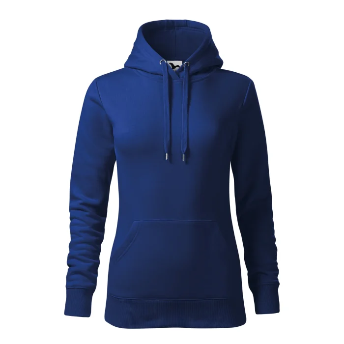 Bluza damska kangurka z kapturem Malfini Cape chabrowa - obrazek 2
