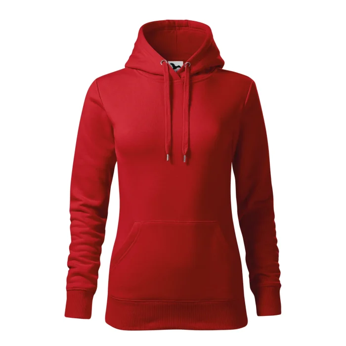 Bluza damska kangurka z kapturem Malfini Cape 414 czerwona - obrazek 2