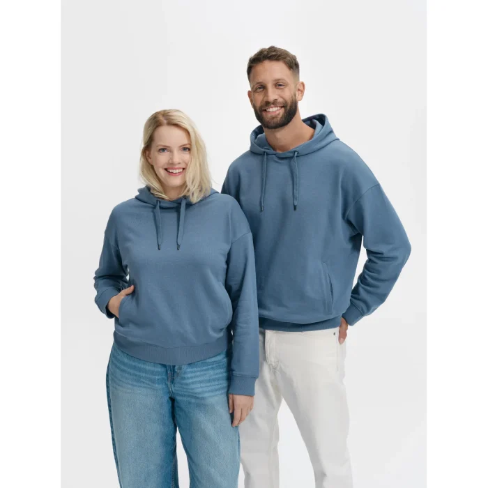 Bluza damska kangurka z kapturem Malfini Moon 421 denim - obrazek 7