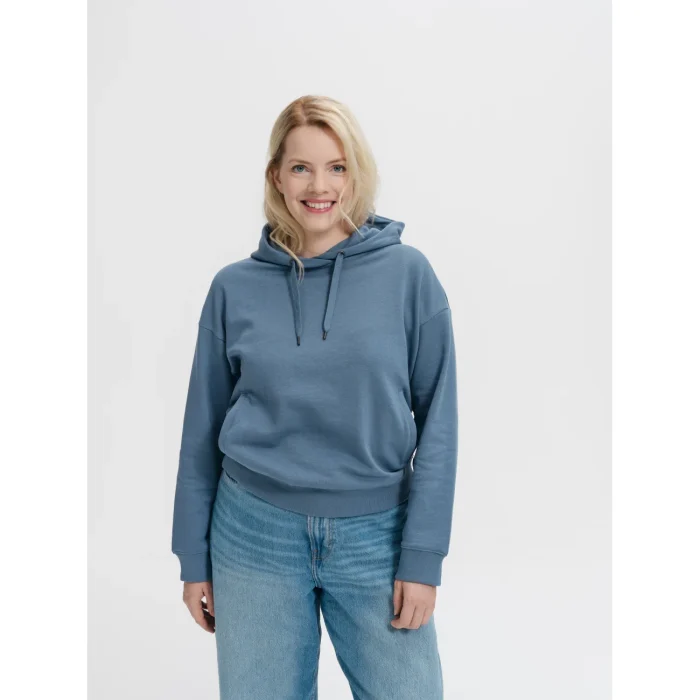 Bluza damska kangurka z kapturem Malfini Moon 421 denim - obrazek 6