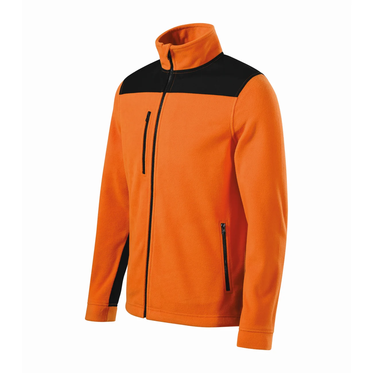 bluza-polar-malfini-meska-effect-530-11-pomaranczowy-3 Polar unisex Rimeck Effect 530 pomarańczowy - obrazek 1