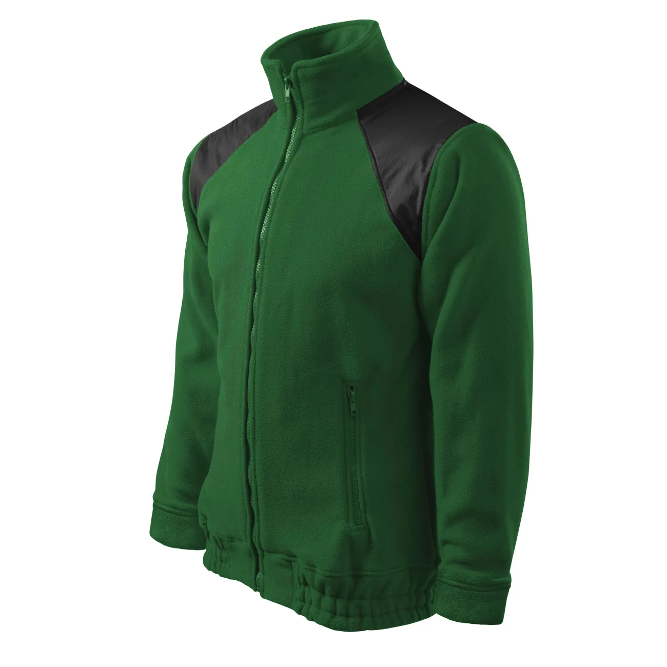 bluza-polar-malfini-meska-hi-q-506-06-butelkowa-zielen-3 Polar unisex Rimeck Jacket Hi-Q 506 zieleń butelkowa - obrazek 1