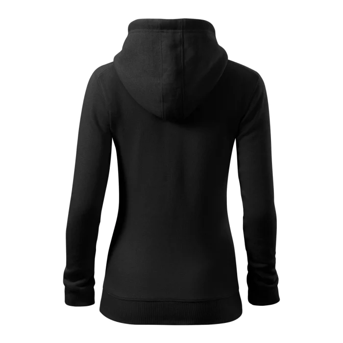 Bluza damska rozpinana Malfini Trendy Zipper 411 czarna - obrazek 3