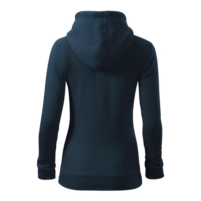 Bluza damska rozpinana Malfini Trendy Zipper 411 granatowa - obrazek 3