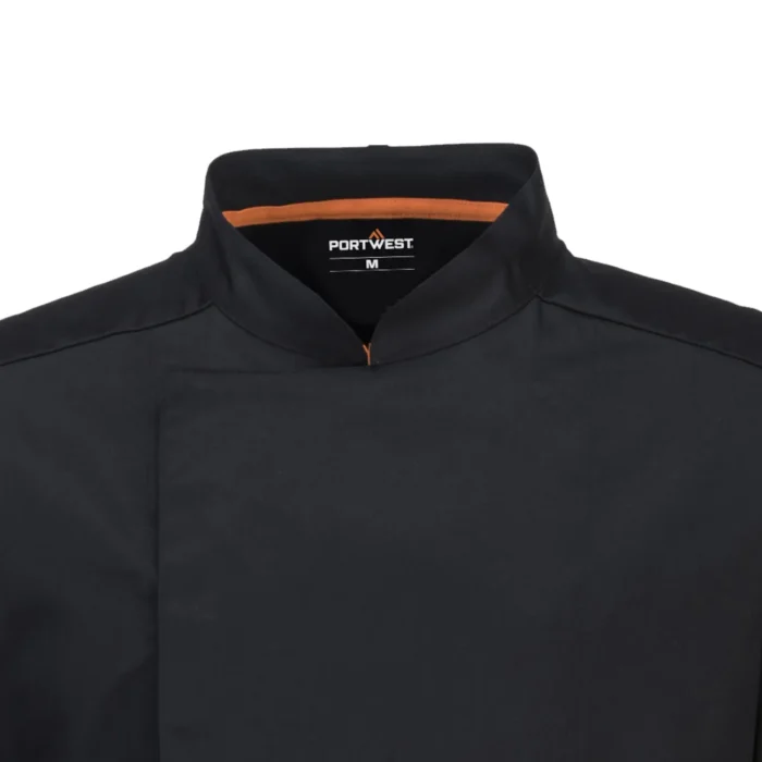 Bluza kucharska Portwest MeshAir Pro C838 czarna - obrazek 7