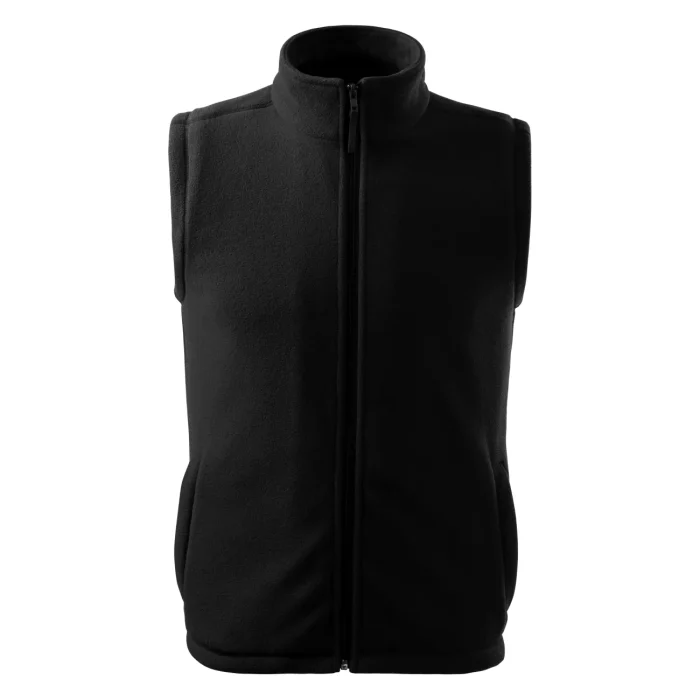 Kamizelka polarowa unisex Malfini Next 518 czarna - obrazek 2