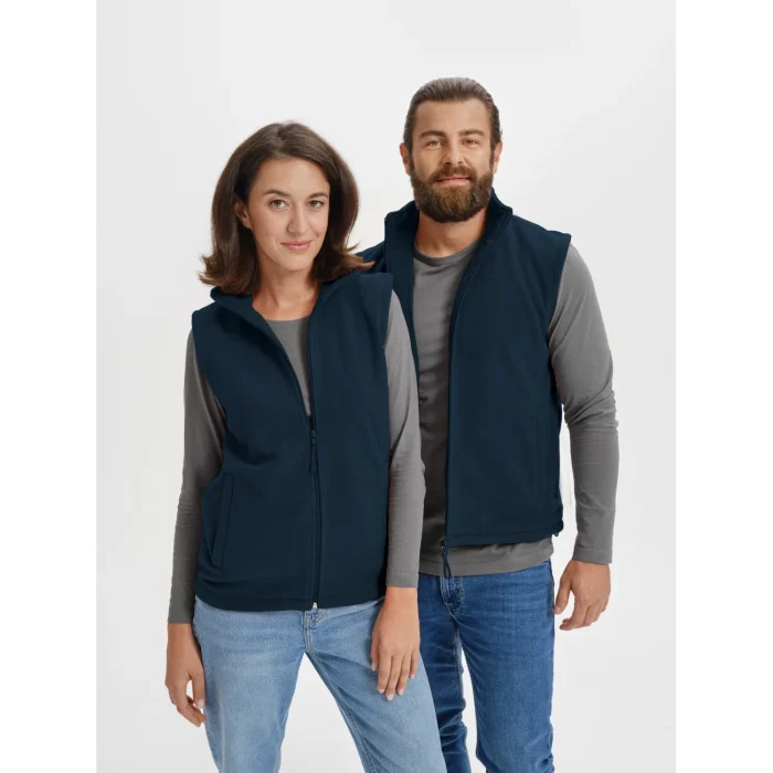 Kamizelka polarowa unisex Malfini Next 518 czarna - obrazek 6