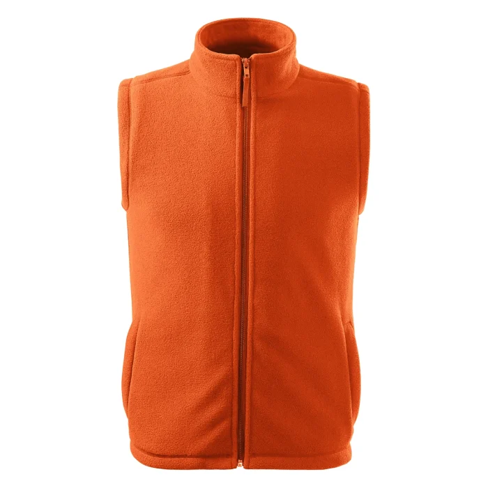 Kamizelka polarowa unisex Malfini Next 518 pomarańczowa - obrazek 2