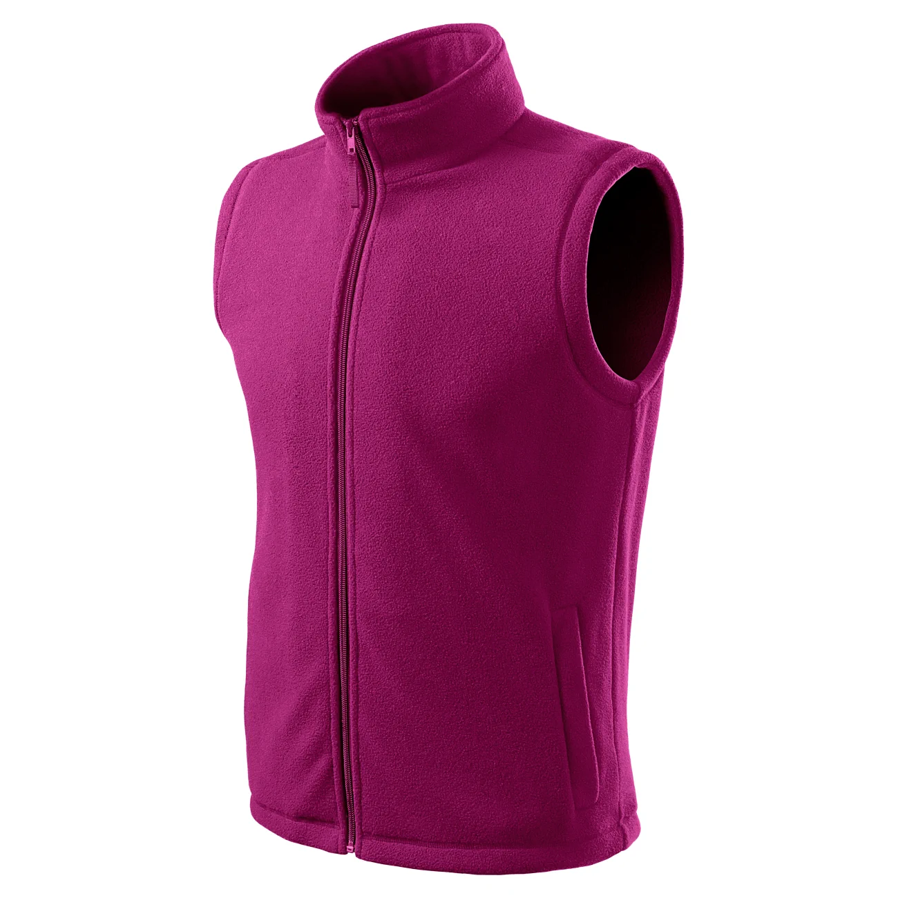kamizelka-polarowa-malfini-unisex-next-518-49-fuchsia-red-3 Kamizelka polarowa unisex Malfini Next 518 fuksjowa - obrazek 1