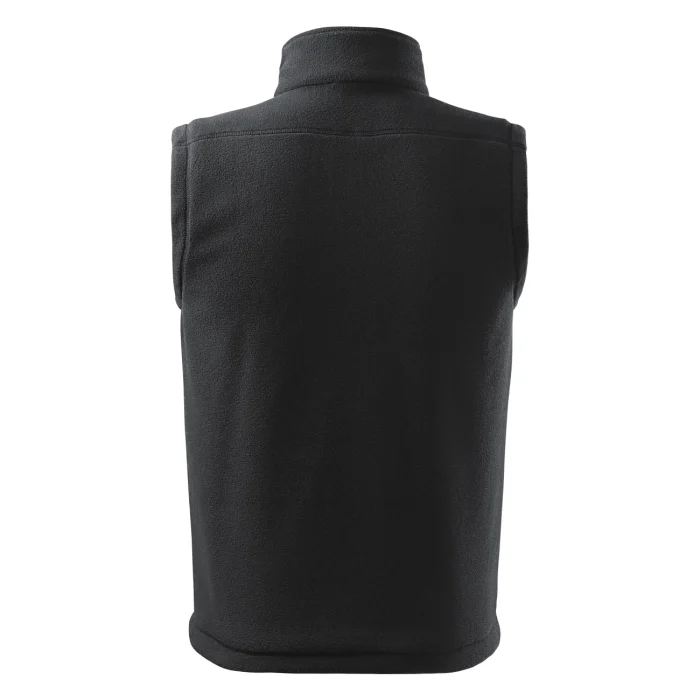 Kamizelka polarowa unisex Malfini Next 518 ebony grey - obrazek 3