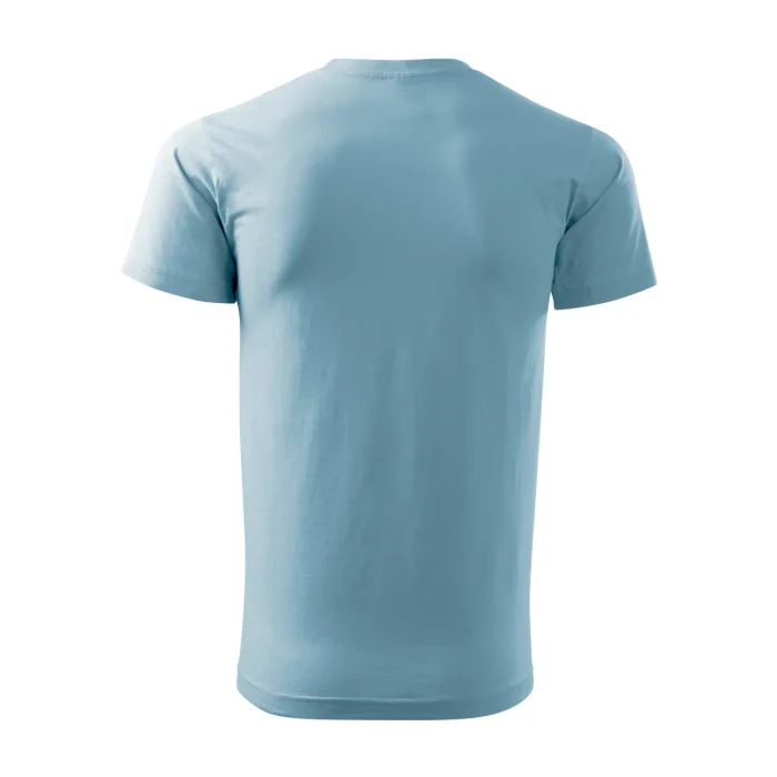 T-shirt męski Malfini Basic 129 błękitna - obrazek 4