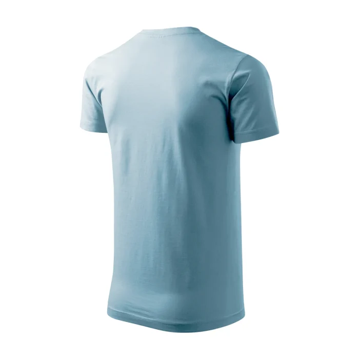 T-shirt męski Malfini Basic 129 błękitna - obrazek 5