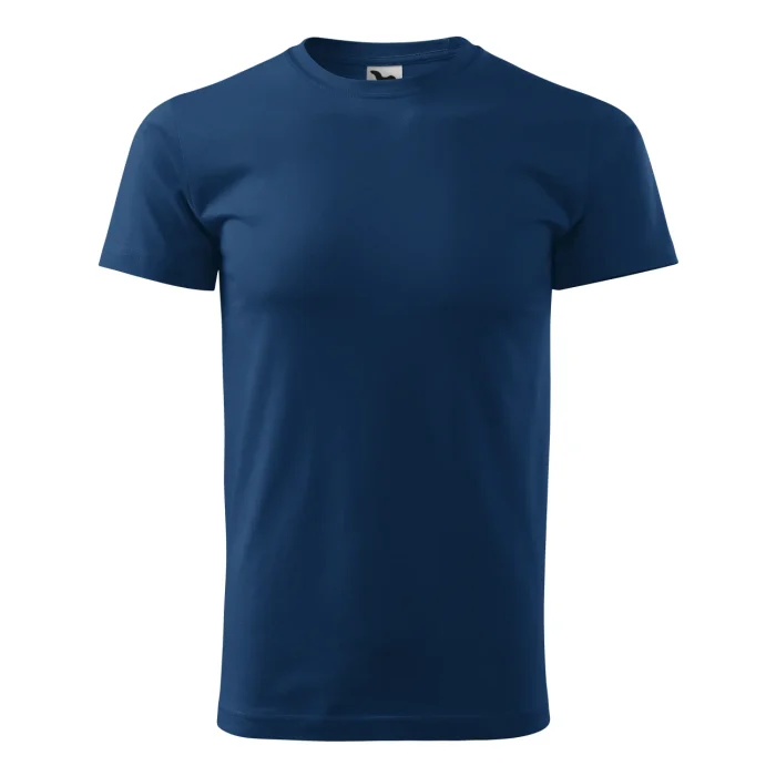 T-shirt męski Malfini Basic 129 ciemnoniebieski - obrazek 2