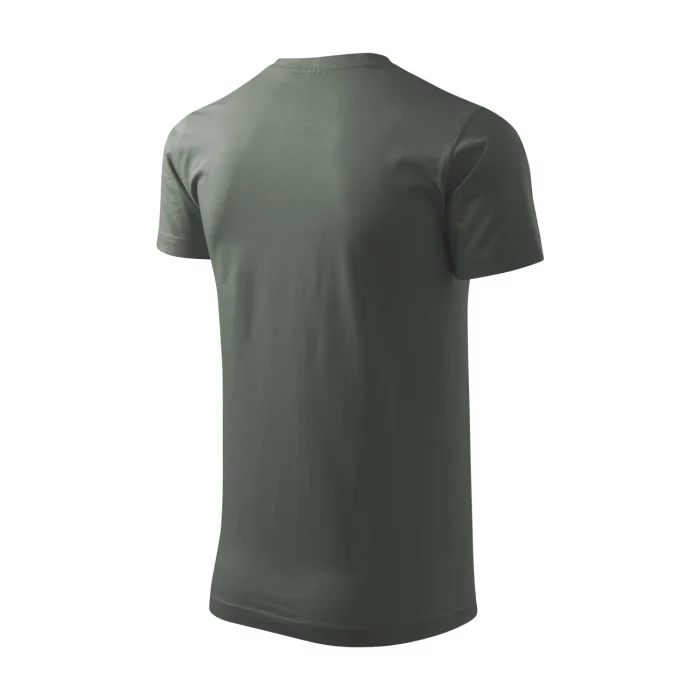 T-shirt męski Malfini Basic 129 ciemny khaki - obrazek 4