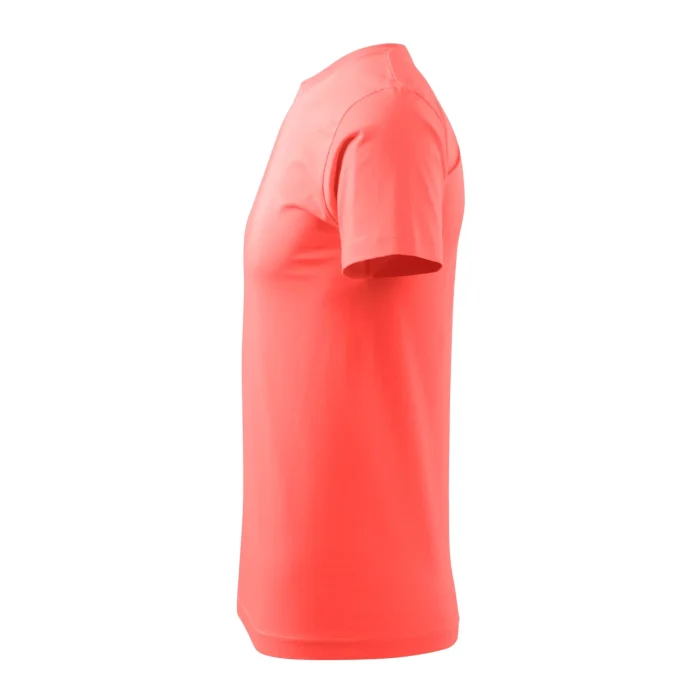 T-shirt męski Malfini Basic 129 coral - obrazek 4