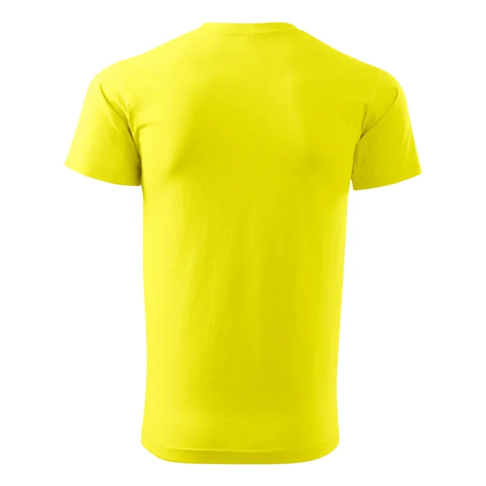 T-shirt męski Malfini Basic 129 cytrynowa - obrazek 3