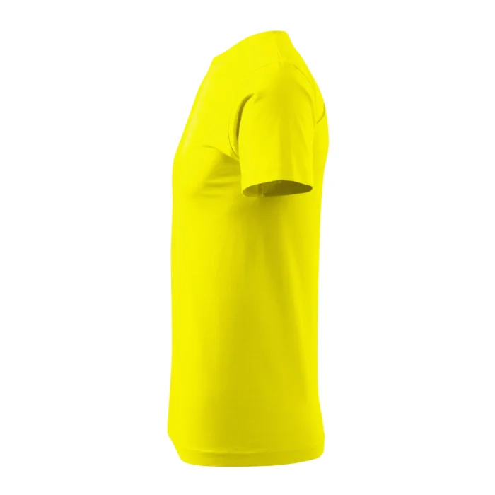 T-shirt męski Malfini Basic 129 cytrynowa - obrazek 4