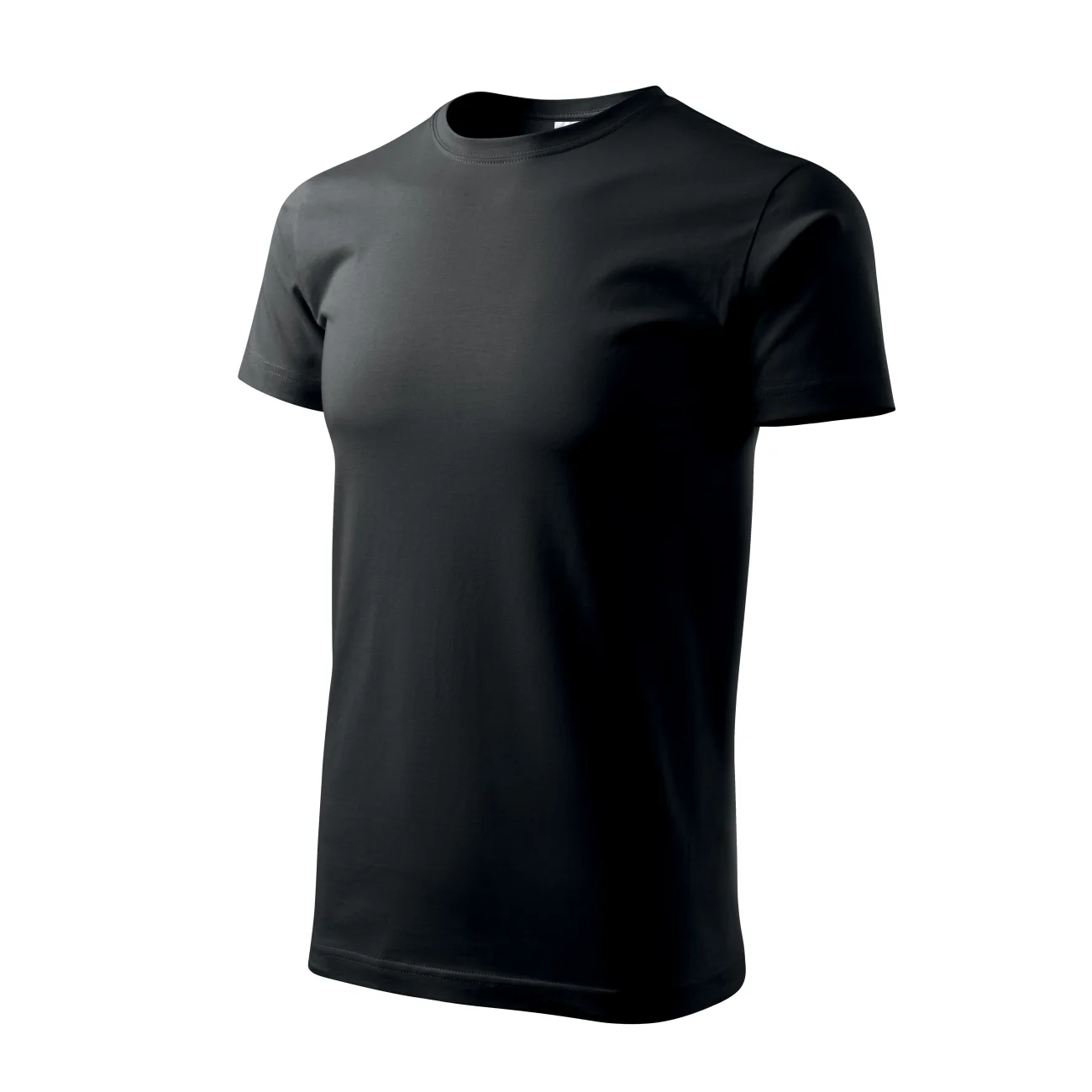 koszulka-malfini-basic-czarna-129-01-3 T-shirt męski Malfini Basic 129 czarna - obrazek 1
