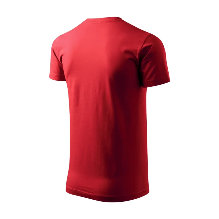T-shirt męski Malfini Basic 129 czerwona - obrazek 5