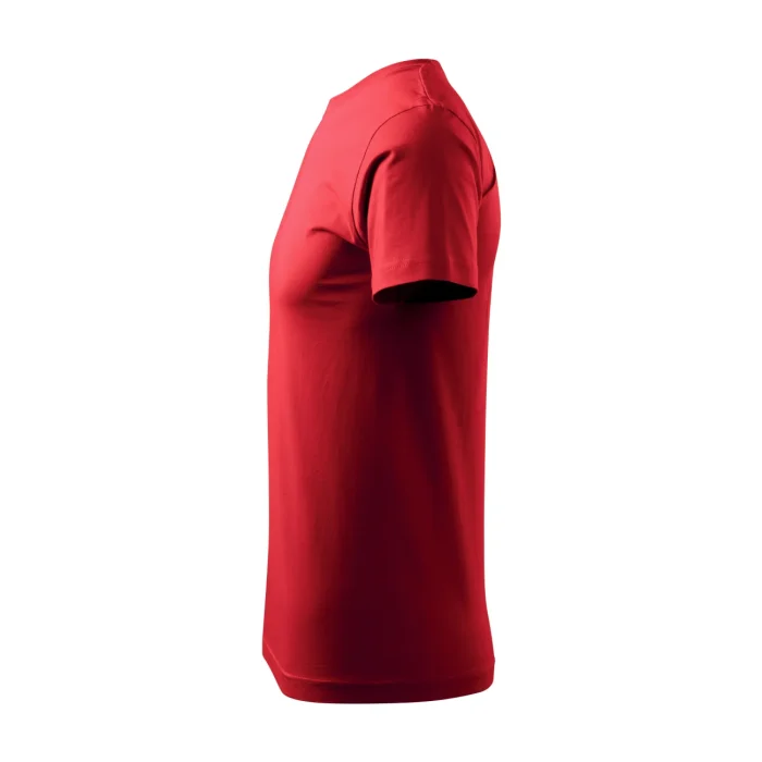 T-shirt męski Malfini Basic 129 czerwona - obrazek 4