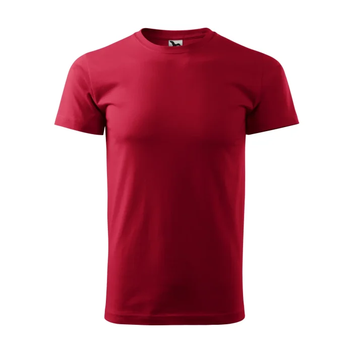 T-shirt męski Malfini Basic 129 czerwony marlboro - obrazek 2