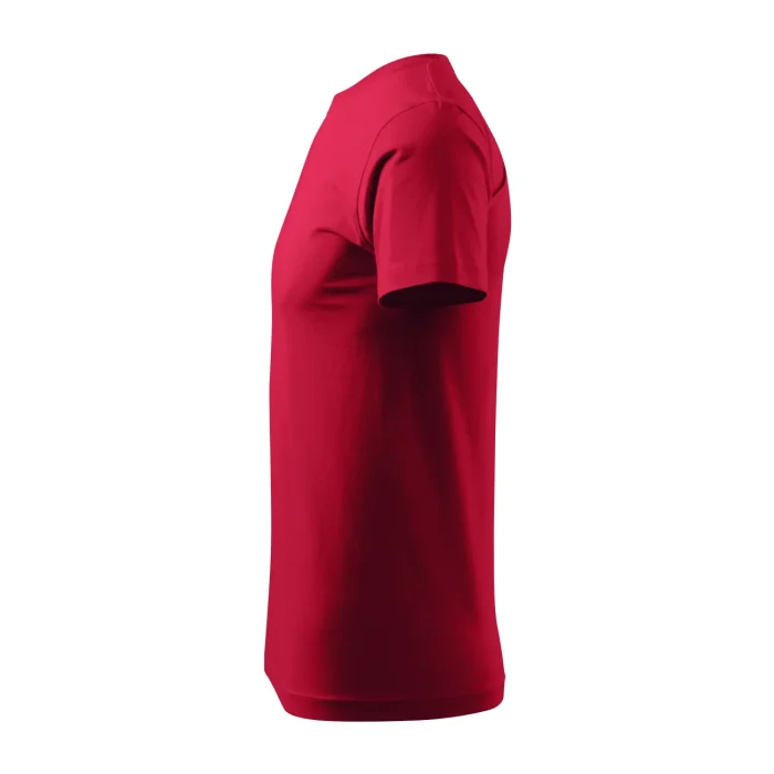 T-shirt męski Malfini Basic 129 czerwony marlboro - obrazek 4