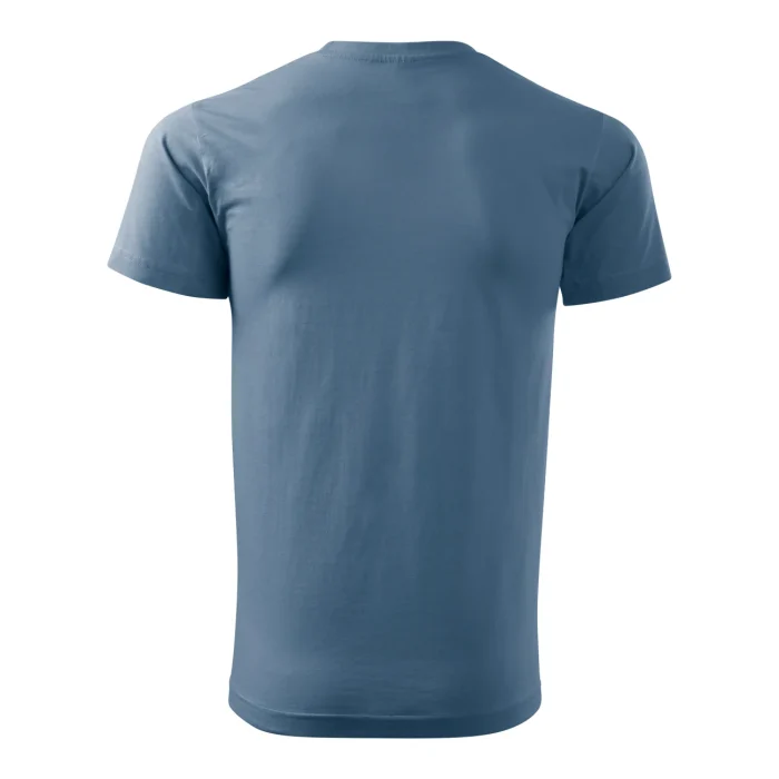 T-shirt męski Malfini Basic 129 denim - obrazek 4