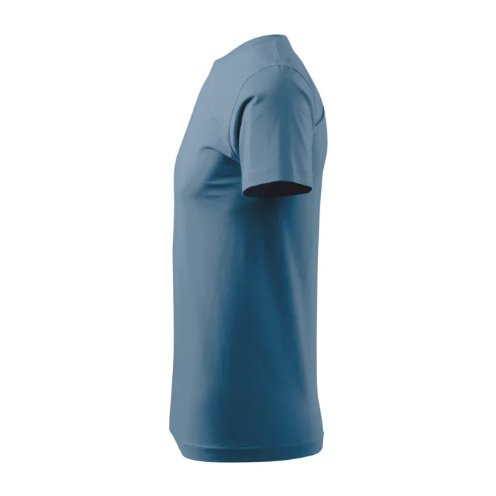 T-shirt męski Malfini Basic 129 denim - obrazek 3