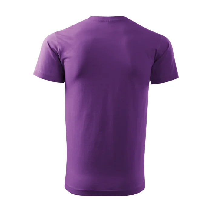 T-shirt męski Malfini Basic 129 fioletowy - obrazek 3