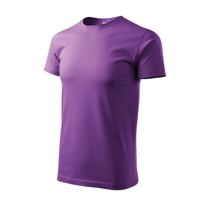 T-shirt męski Malfini Basic 129 fioletowy - obrazek 4