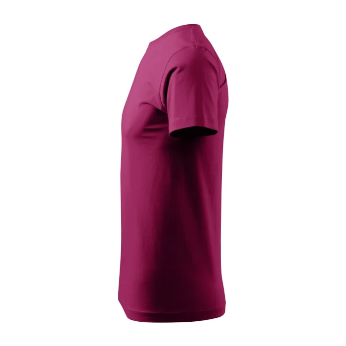 T-shirt męski Malfini Basic 129 fuchsia red - obrazek 5