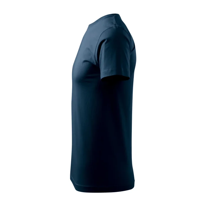 T-shirt męski Malfini Basic 129 granatowa - obrazek 5