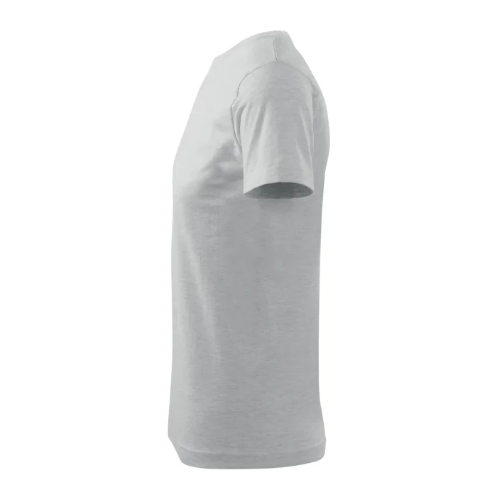 T-shirt męski Malfini Basic 129 jasnoszary melanż - obrazek 6