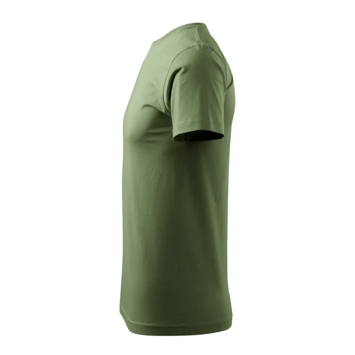 T-shirt męski Malfini Basic 129 khaki - obrazek 6
