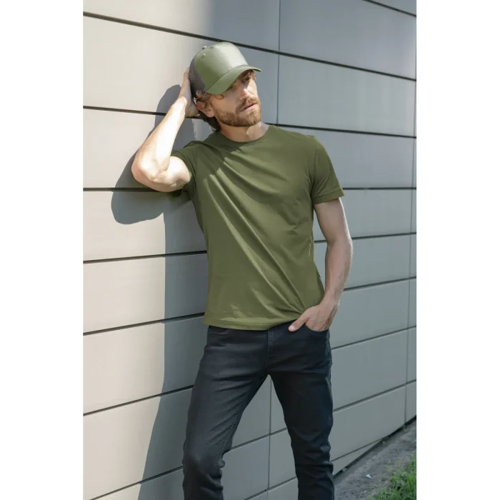 T-shirt męski Malfini Basic 129 khaki - obrazek 4