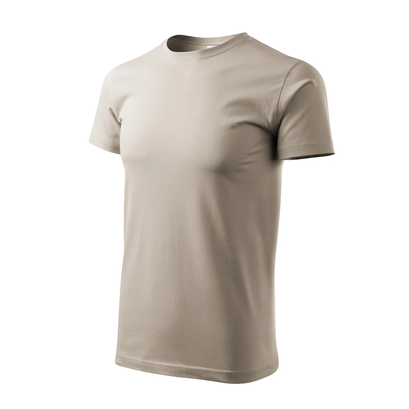 koszulka-malfini-basic-lodowo-siwy-129-51-3 T-shirt męski Malfini Basic 129 lodowo siwy - obrazek 1