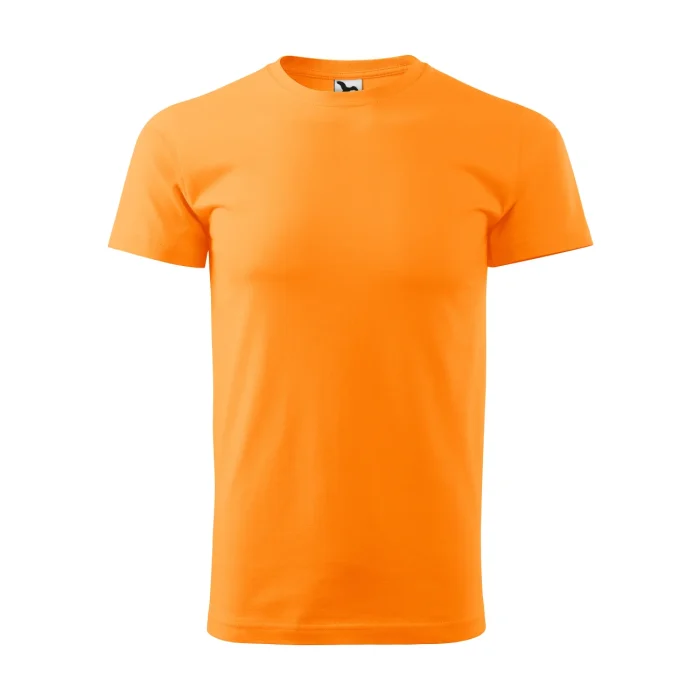 T-shirt męski Malfini Basic 129 mandarynkowa - obrazek 2
