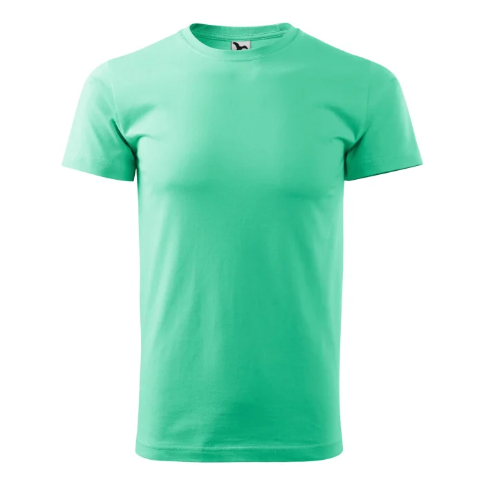 T-shirt męski Malfini Basic 129 miętowa - obrazek 2
