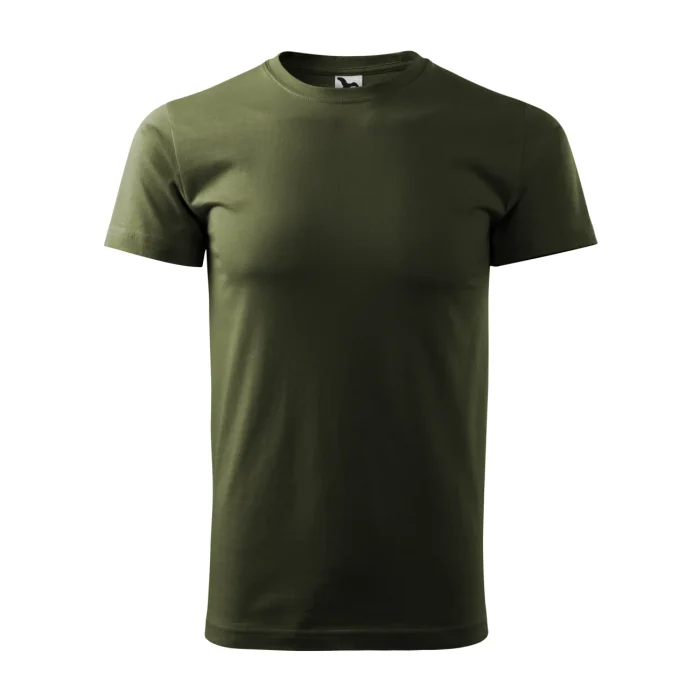 T-shirt męski Malfini Basic 129 military - obrazek 2
