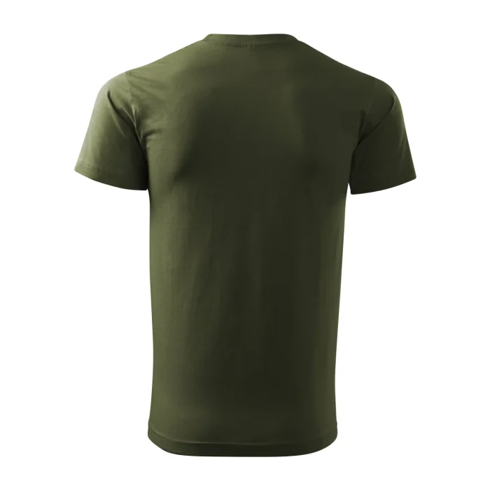T-shirt męski Malfini Basic 129 military - obrazek 3