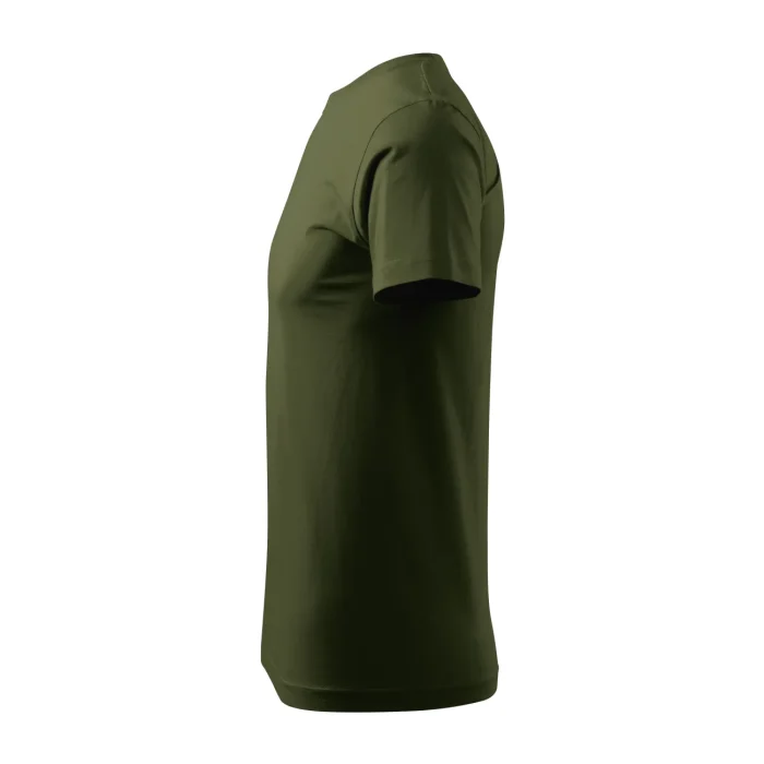 T-shirt męski Malfini Basic 129 military - obrazek 4