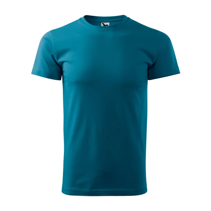 T-shirt męski Malfini Basic 129 petrol blue - obrazek 2