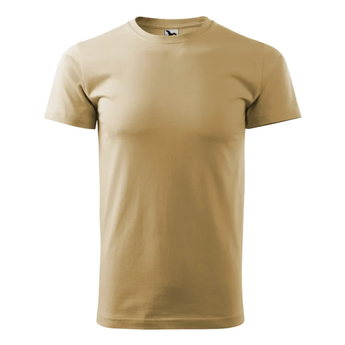 T-shirt męski Malfini Basic 129 piaskowa - obrazek 2
