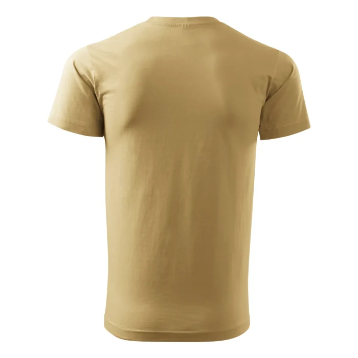 T-shirt męski Malfini Basic 129 piaskowa - obrazek 3