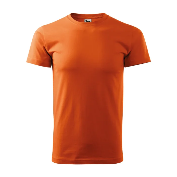 T-shirt męski Malfini Basic 129 pomarańczowy - obrazek 2