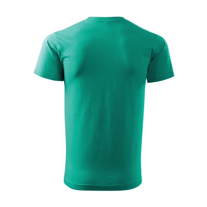 T-shirt męski Malfini Basic 129 szmaragdowa - obrazek 3