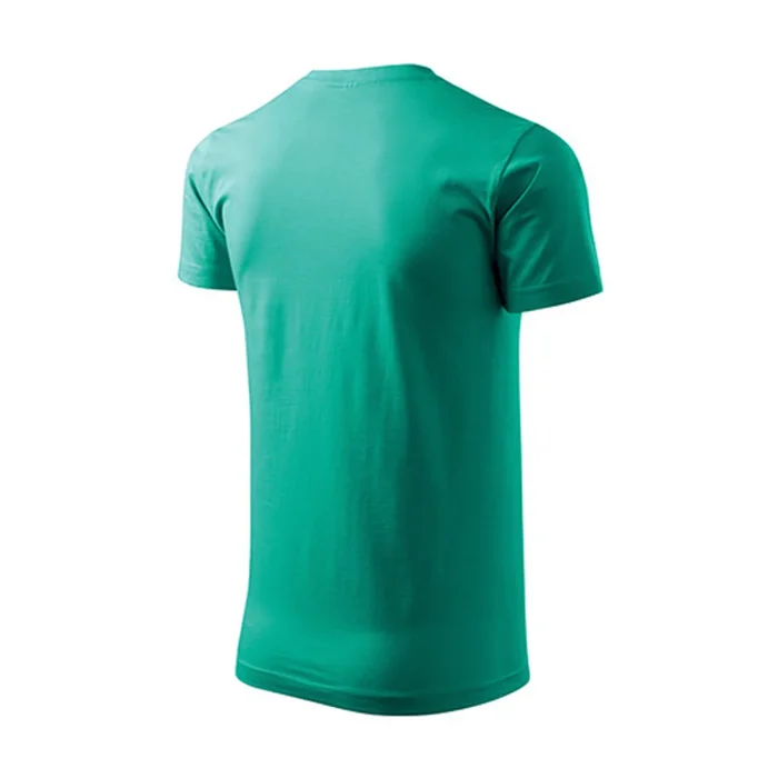 T-shirt męski Malfini Basic 129 szmaragdowa - obrazek 4