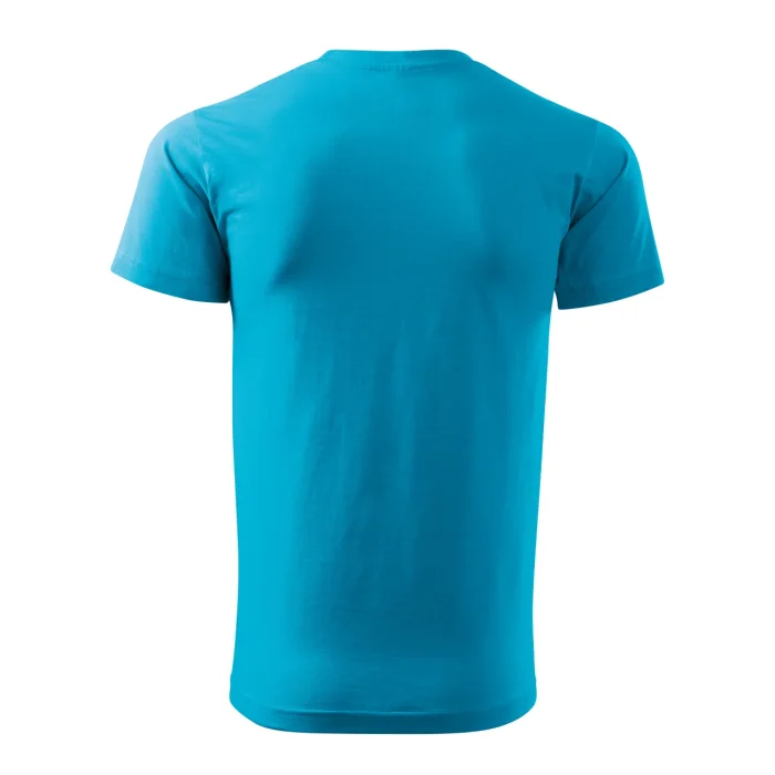 T-shirt męski Malfini Basic 129 turkusowa - obrazek 3